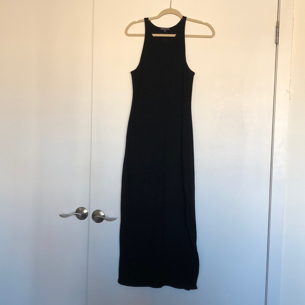 James Perse black maxi dress